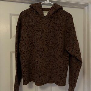 Abercrombie & Fitch Brown Sweatshirt(matching sweatpants)
